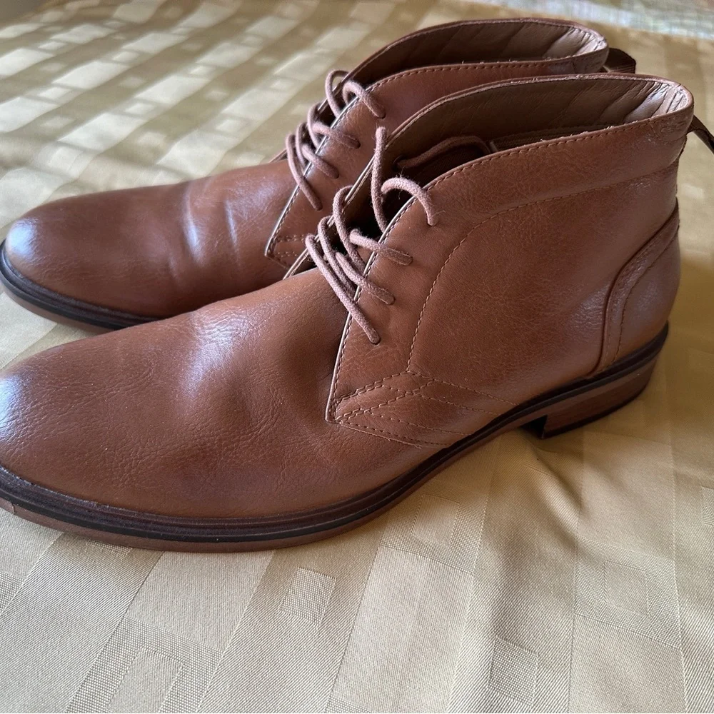 Men's Sonoma Brown Leather‎ Shoes Size 9M